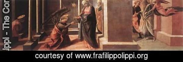 Fra Filippo Lippi - Announcement of the Death of the Virgin