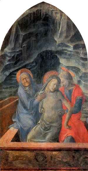 Dead Christ Supported by Mary and St John the Evangelist