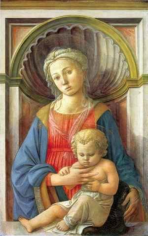Fra Filippo Lippi - Madonna and Child 5