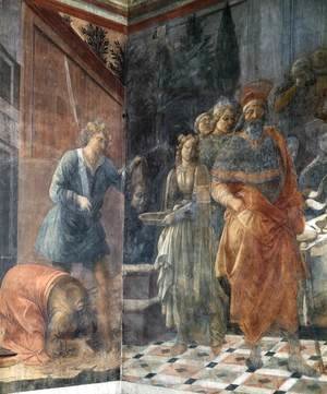 Fra Filippo Lippi - The Beheading of John the Baptis