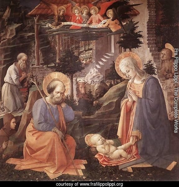Adoration of the Child c. 1455