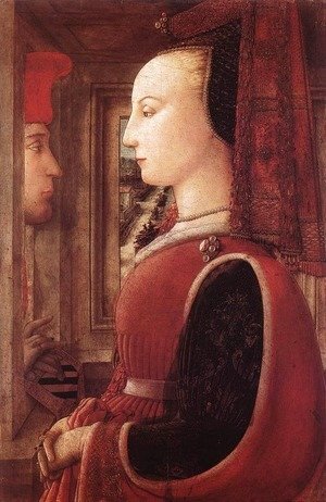 Fra Filippo Lippi - Portrait of a Man and a Woman