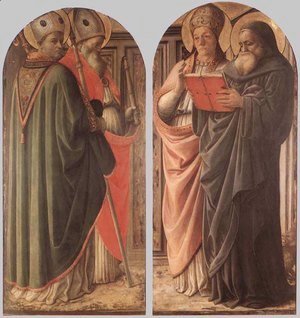 Fra Filippo Lippi - The Doctors of the Church c. 1437