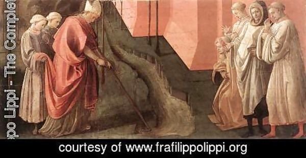 Fra Filippo Lippi - St Fredianus Diverts the River Serchio