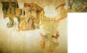 Fra Filippo Lippi - Scenes of Carmelite History, or Scenes from the Thebaid