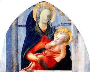 Fra Filippo Lippi - Madonna and Child 3