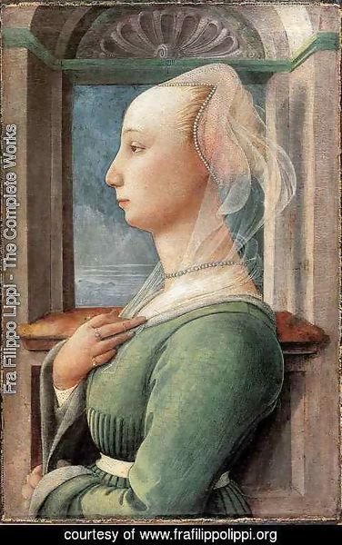 Fra Filippo Lippi - Portrait of a Woman