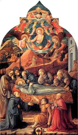 Fra Filippo Lippi - Death of St Jerome