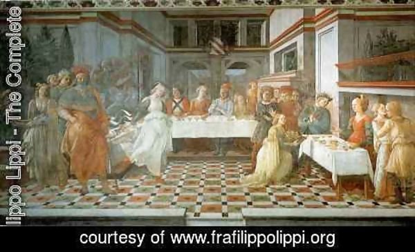 Fra Filippo Lippi - Feast of Herod