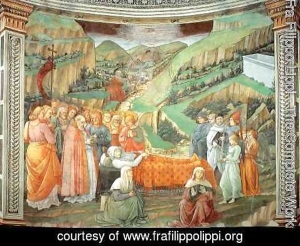 Fra Filippo Lippi - Stories from the Life of the Virgin Death of the Virgin