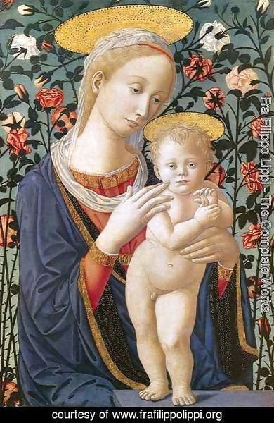 Fra Filippo Lippi - Madonna and Child 7