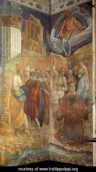 Fra Filippo Lippi - The Martyrdom of St. Stephen