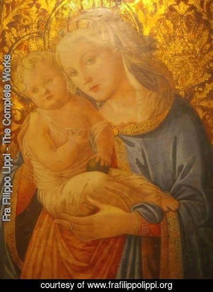 Fra Filippo Lippi - Madonna and Child 9