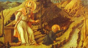 Fra Filippo Lippi - The Vision of St. Augustine