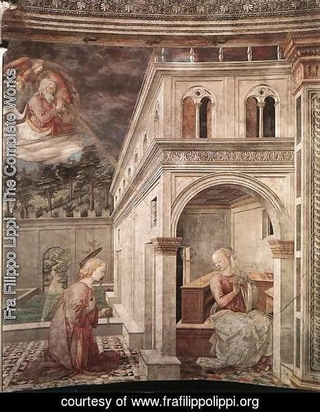 Fra Filippo Lippi - Annunciation 1467-69