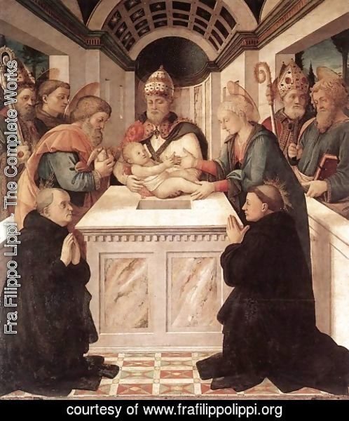 Fra Filippo Lippi - Circumcision 1460-65