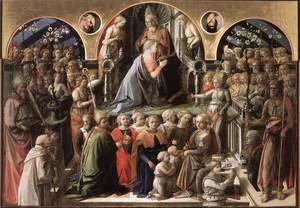 Fra Filippo Lippi - Coronation of the Virgin 1441-47