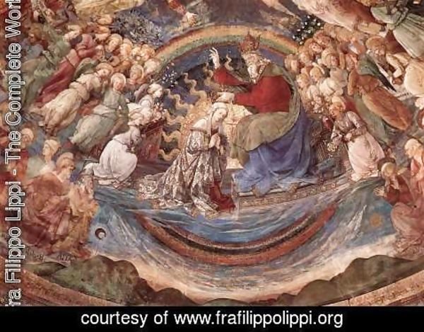 Fra Filippo Lippi - Coronation of the Virgin 1467-69