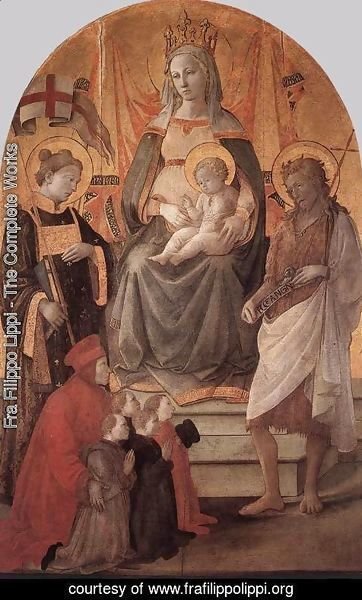 Fra Filippo Lippi - Madonna del Ceppo 1453