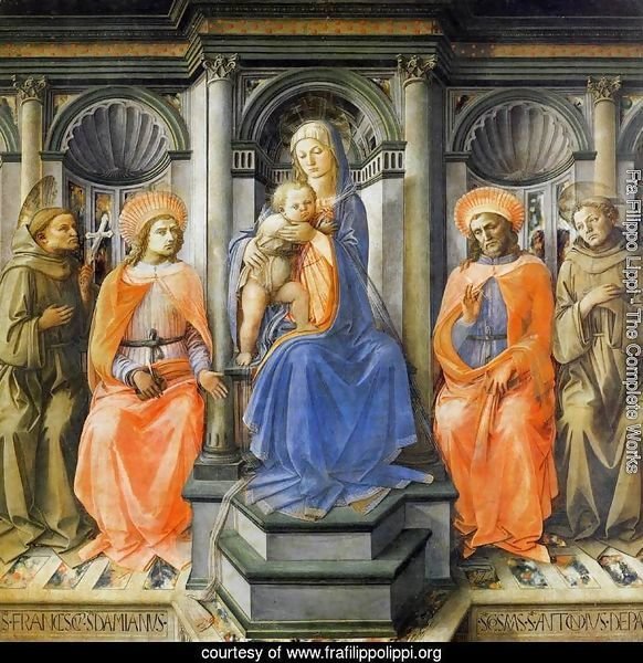 Madonna Enthroned with Saints c. 1445