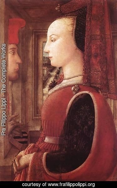 Fra Filippo Lippi - Portrait of a Man and a Woman