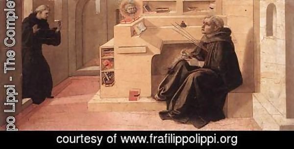 Fra Filippo Lippi - Vision of St Augustine c. 1438